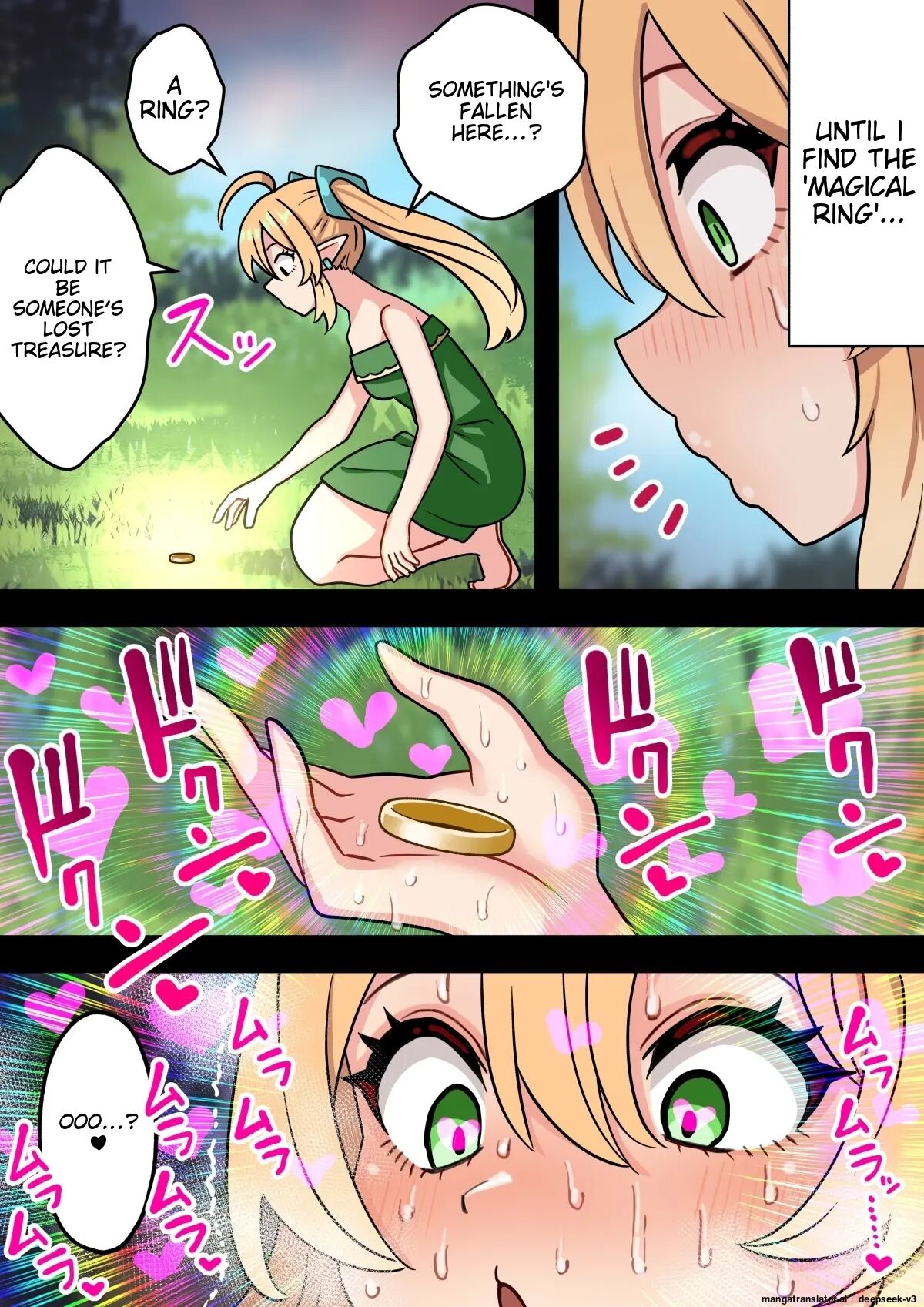 Cumming With A Big Dick Feels Really Good! A Story About A Short Futanari Hobbit Girl With An Uncircumcised Dick Turning Into A Sex Monster Because Of A Cock Ring! Chapter 1000 Page 7